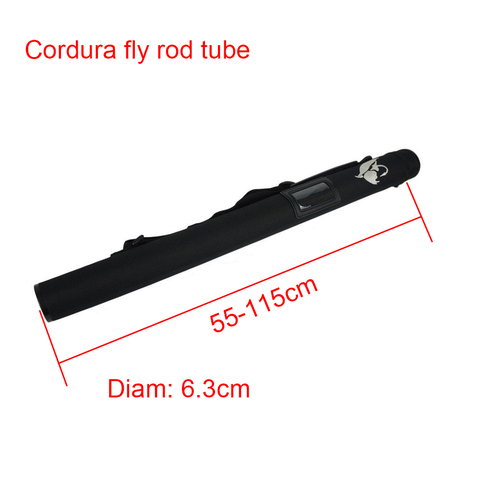 Aventik Super Light Quality Hard Cordura Fishing Rod Case With Carry Strap Fly Rods Tube New Fishing Rod Packing Bag ► Photo 1/1