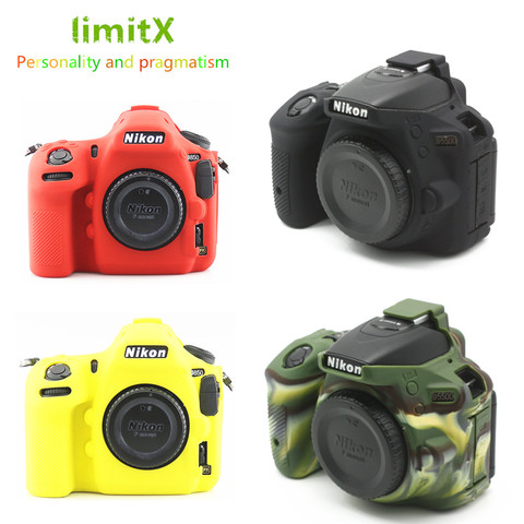 Soft Silicone DSLR Camera Case bag Cover for Nikon Z7 Z6 D780 D750 D850 D3300 D3400 D3500 D5300 D5500 D5600 D7100 D7200 D7500 ► Photo 1/6