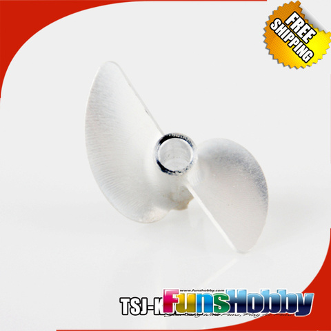 Tenshock 7075-T6 CNC Prop 2 Blade Al Drive Dog Right  3/16 INCH Propeller For RC Boat ► Photo 1/6