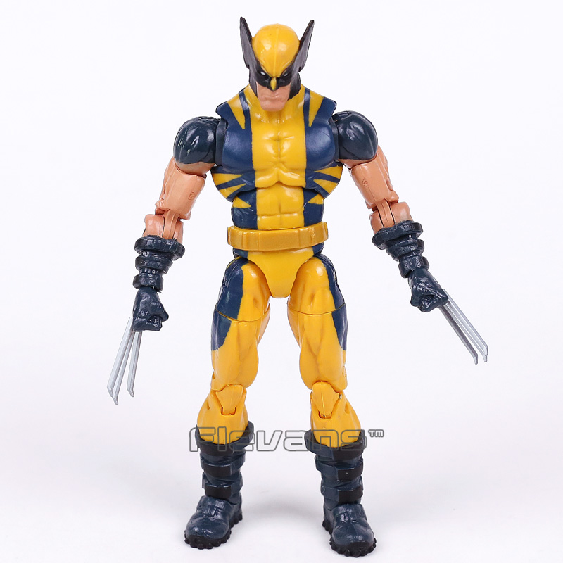 Marvel Wolverine Revoltech Logan PVC Action Figure Collectible Model Toys 