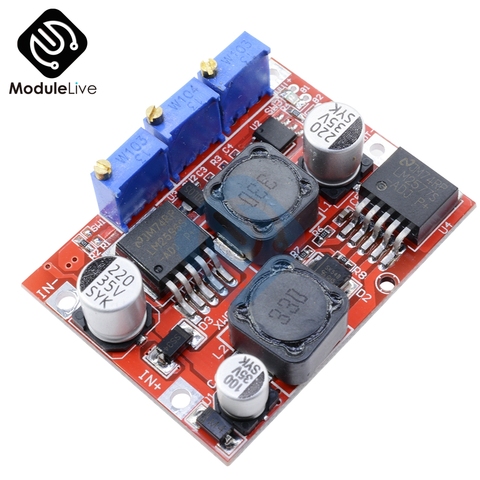 DC-DC Step Up Down Boost buck Voltage Power Converter Module LM2577S+LM2596S ► Photo 1/6