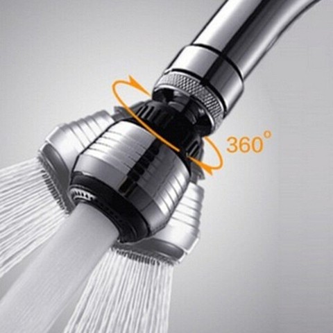 360 Rotate Water Saving Faucet Bathroom Kitchen Faucets Accessories Mixers & Taps Aerator Nozzle Filter ► Photo 1/6