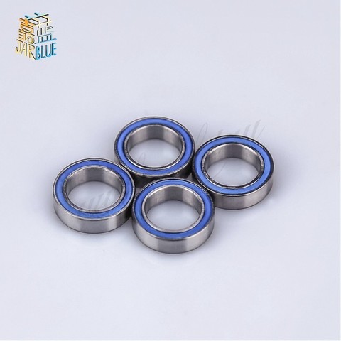 10PCS 10X15X4 6700 2RS ABEC3 10X15X4mm Blue Rubber Seals bearing Model bearing  By JARBLUE ► Photo 1/3