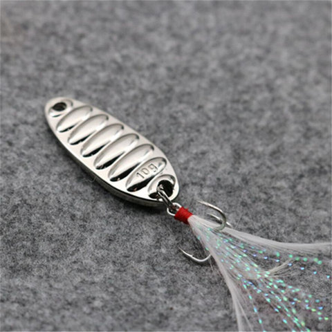 1PCS Spoon Fishing Lures Pesca Wobblers Spinner Baits Shads Sequin Metal jigging for Carp Fishing Topwater Isca Bass ► Photo 1/3