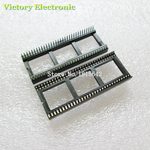 10PCS/Lot New 64Pin Socket DIP IC Sockets Adaptor Solder Type Socket Kit Wholesale Electronic ► Photo 1/1