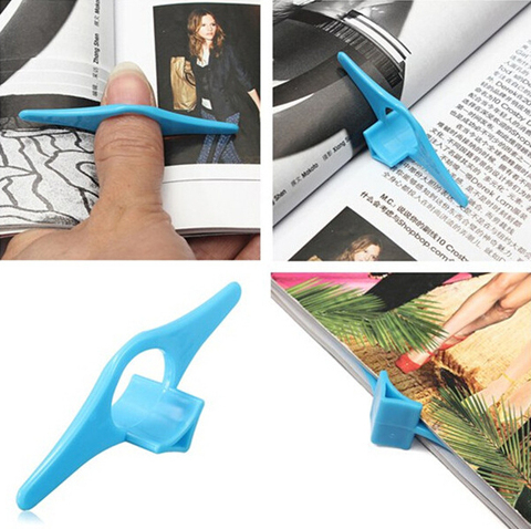 1 PCS Rare Sale Bookmarks Thumb Book Holder Bookmark Finger Ring Markers Books Stationery Glifts the Convenient tool of reading ► Photo 1/5