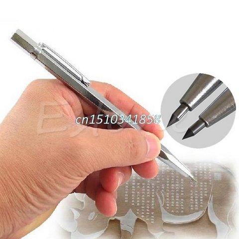 142mm Tungsten Carbide Scriber Marking Etching Pen Jewelry Engraver Tool #Y51# ► Photo 1/3