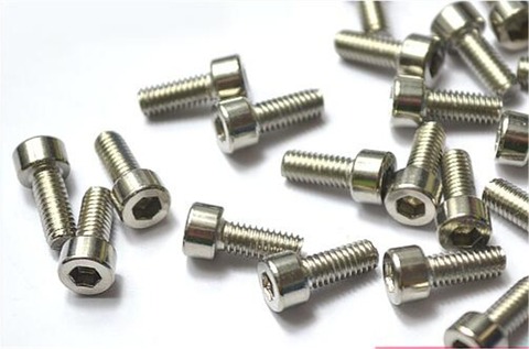 10PCS M3 M4 M5 M6 Stainless Steel Screw Cylinder Head Hex Socket Screws Cup Head Bolts ► Photo 1/2