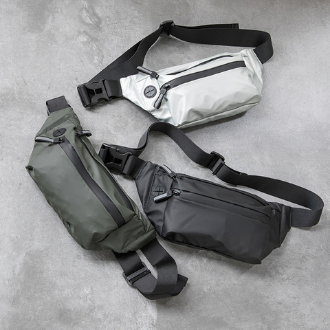 Waterproof Man Waist Bag Fashion Chest Pack Outdoor Sports Crossbody Bag Casual Travel Male Bum Belt Bag ► Photo 1/5