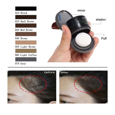 Sevich Hair Building Fibers Hairline Modified Repair Hair Loss Shadow Trimming Powder Makeup Hair Concealer Natural Cover Beauty ► Photo 1/6