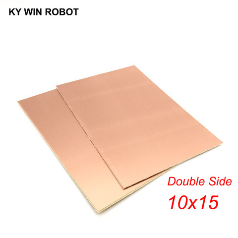 1 pcs FR4 PCB 10*15cm Double Side Copper Clad plate DIY PCB Kit Laminate Circuit Board 10x15cm 100x150x1.6mm ► Photo 1/6
