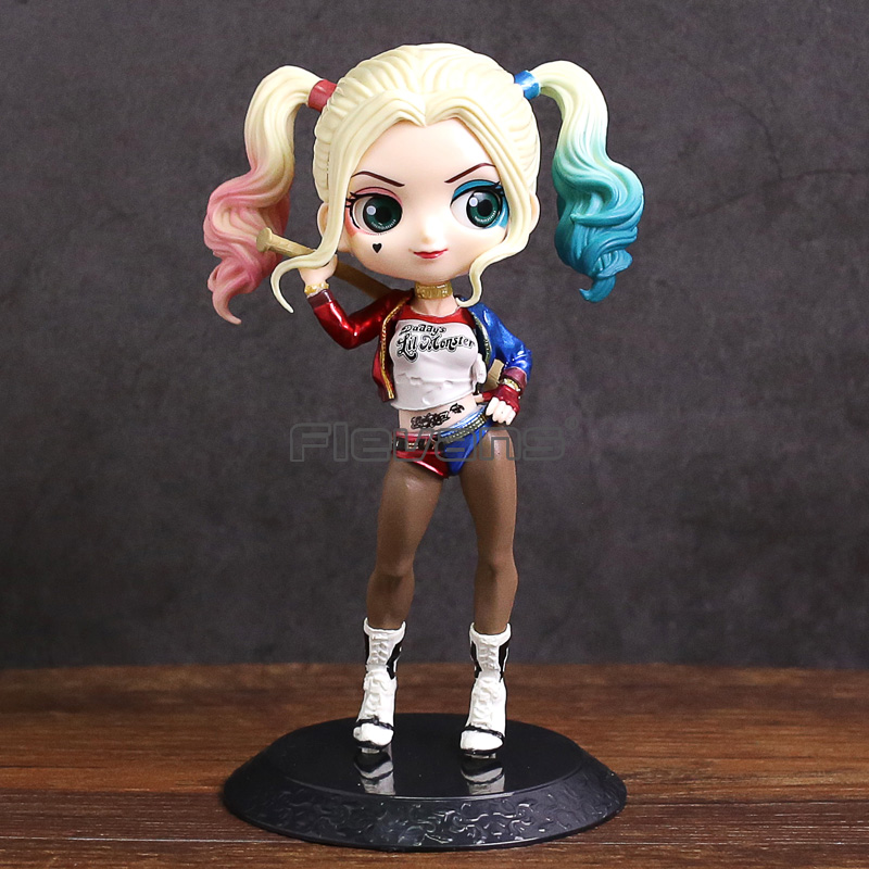 Q Posket Suicide Squad Harley Quinn PVC Figure Collectible Model Toy 