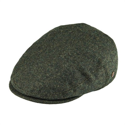 VOBOOM Wool Tweed Herringbone Irish Cap Men Women Beret Cabbie Driver Hat Golf Ivy Flat Hats Green Black Yellow 200 ► Photo 1/6