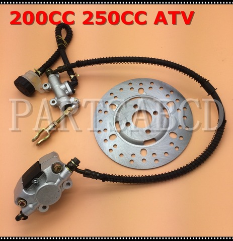 200CC 250CC ATV Quad Foot brake Hydraulic Caliper Brake Disk Disc Assy 200cc 250cc ATV Quad Parts ► Photo 1/6