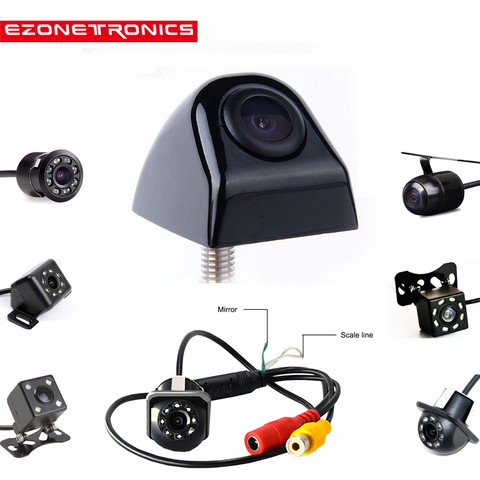 Car Rear View Camera Metal body Car Rearview Camera Car Park Monitor 170 Degree Mini Car Parking Reverse Backup Camera 4-8led ► Photo 1/1