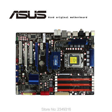 For ASUS P6T SE Used original motherboard Socket LGA 1366  DDR3 X58 Desktop Motherboard ► Photo 1/1