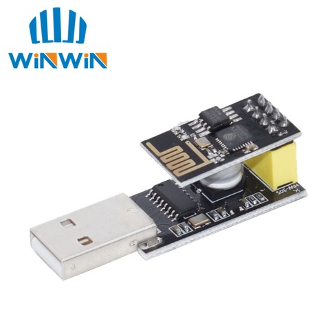 USB to ESP8266 WIFI module ESP-01  ESP-01S adapter board computer phone WIFI wireless communication microcontroller development ► Photo 1/4