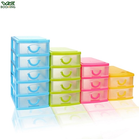 WBBOOMING Mini Desktop Drawer Storage boxes Sundries Case Small Objects Makeup Box Home Decoration Accessories Keys Storage Bins ► Photo 1/6