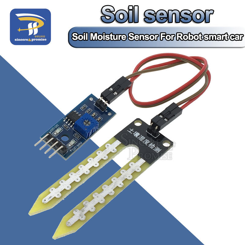 New Soil Hygrometer Detection Module Soil Moisture Sensor For arduino Smart car
