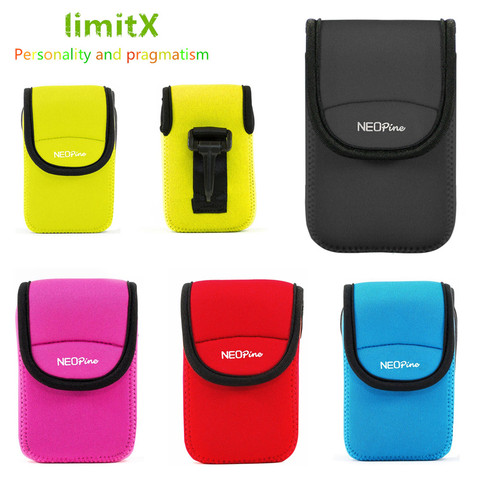 limitX Neoprene Camera Case Cover Bag for Panasonic Lumix DC-TZ200 DC-ZS200 TZ200 ZS200 DC-FT7 DC-TS7 FT7 TS7 DC-TX2 TX2 Camera ► Photo 1/6