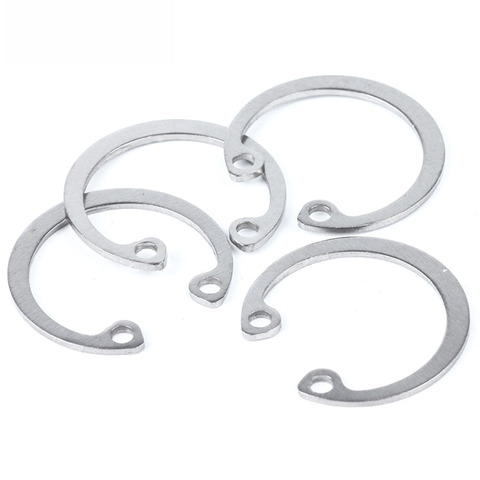 Circlips For A Hole Retaining Ring Bearing Hole Snap Ring 304 Stainless Steel Clamp Ring M8 M9 M10 M11 M12 M13-M75 ► Photo 1/3