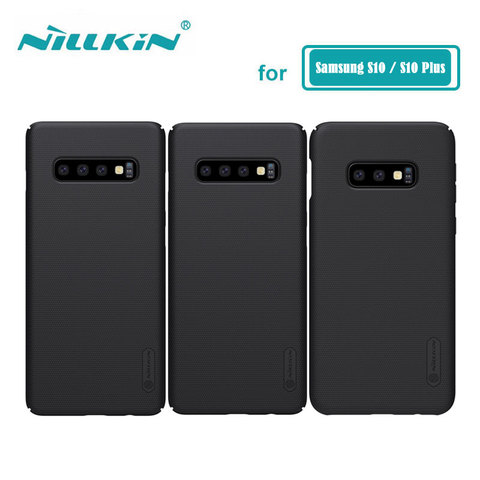sFor Samsung S10 Plus Case S9 Cover Nillkin Frosted Shield PC Hard Back Case for Samsung Galaxy S10+ S10 Plus S10E ► Photo 1/6