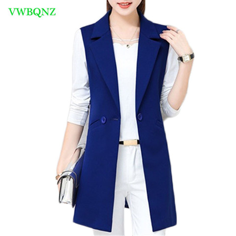 Spring Autumn Wild Female Vest Women Korean Long Slim Thin