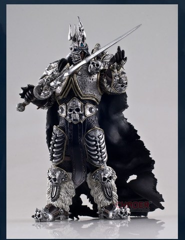 Famous Game Character WOW The Lich King Action Figure Fall of the Lich King Arthas Menethil 7 inch PVC Toy Figure Free shipping ► Photo 1/5