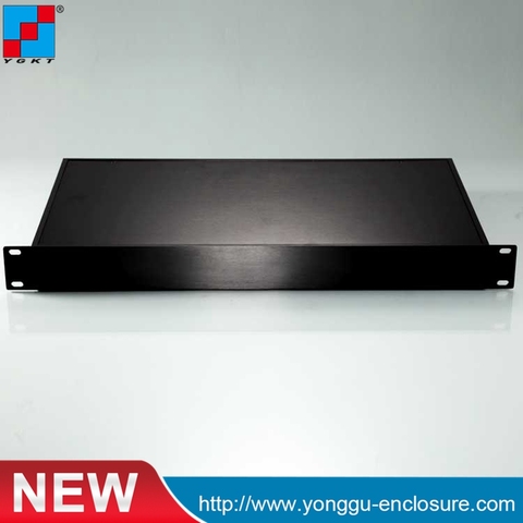 19 inch mount rack chassis 1U Anodize custom aluminum enclosure diy custom enclosure server cabinets 482*44.5-250mm ► Photo 1/6