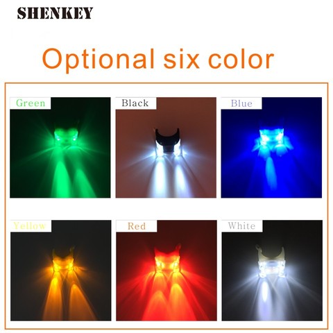 1PC  Bicycle Light Silicone Safety LED Bike Strobe Tail Rear Wheel Spoke Light Cycling Flashlight  Bicycle Front Handlebar Light ► Photo 1/6