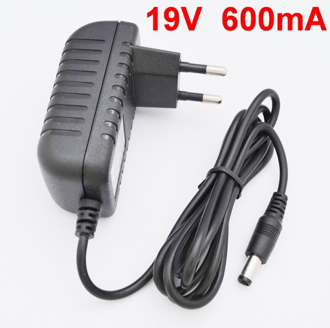 1PCS AC to DC 5.5mmx2.5mm 19V 600mA high quality Switching Power Supply Adapter EU Plug 19V 0.6A  for Sweep Robot Vacuum Cleaner ► Photo 1/1