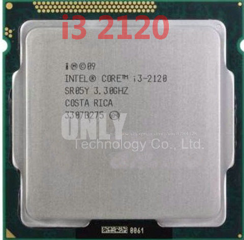 Free Shipping  i3 2120 Processor 3.3GHz /3MB Cache/Dual Core /Socket 1155/ 65W I3-2120 Desktop CPU ► Photo 1/1
