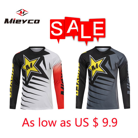 Mieyco Men Pro crossmax moto Jersey mountain bike clothing MTB bicycle T-shirt DH MX cycling shirts Offroad Cross motocross Wear ► Photo 1/6