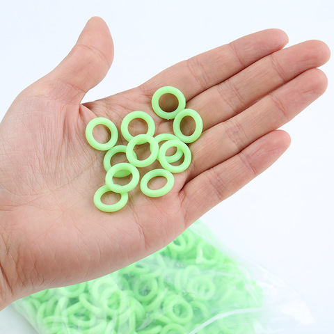 50Pcs/Pack Camping Nail Night Vision Luminous Ring Round Multi-functional Tents Accessories Hot Sale ► Photo 1/5