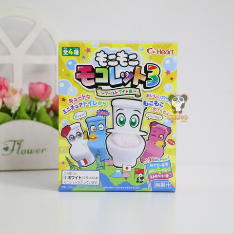Amazing Japanese Chinese Candy Moko Mokolet 2 Candy Toilet Toy kracie popin cookin fish ball Ice cream In Toilet DIY Toy Set d21 ► Photo 1/4