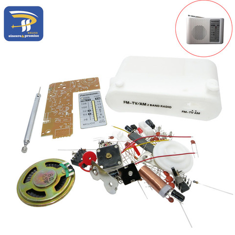 CF210SP AM/FM Stereo Radio Kit DIY Electronic Assemble Set Kit Portable FM AM radio DIY parts For Learner ► Photo 1/6