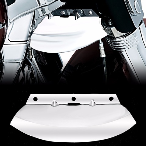 Lower Chrome Triple Tree Wind Deflector For Harley Touring Electra Street Glide Road King FLHX FLHR 1980-2013 ► Photo 1/6