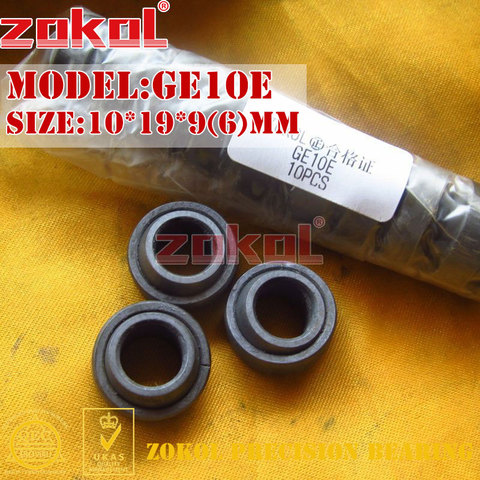 ZOKOL bearing GE10E Radial Spherical Plain Bearing 10*19*9(6)mm ► Photo 1/1