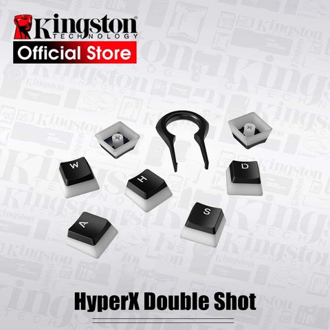 Kingston HyperX Double Shot PBT Pudding Keycaps Full 104 Translucent Scrub keycap Compatible with HyperX mechanical keyboard ► Photo 1/6