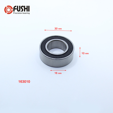 163010 Non-standard Ball Bearings  ( 1 PC ) Inner Diameter 16 mm  Outer Diameter 30 mm  Thickness 10 mm Bearing 16*30*10 mm ► Photo 1/1