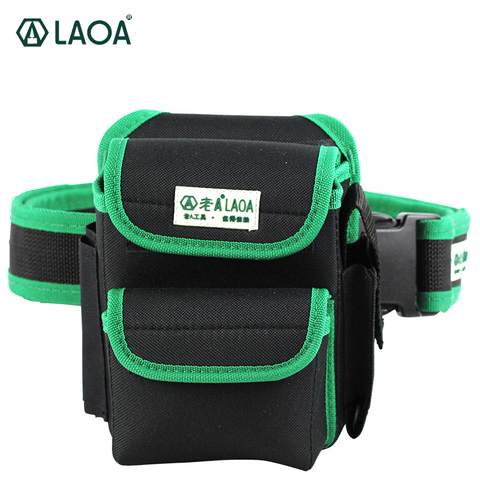 LAOA Multifunction Tool Belt 600D Double Layers Oxford Fabric Repair Bags Waist Pack Bag For Electrician  Household  With Belt ► Photo 1/6