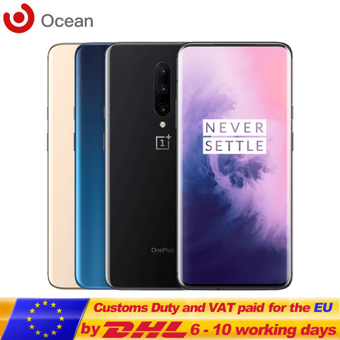 OnePlus 7 Pro 6GB 8GB 12GB RAM 128GB 256GB ROM Smartphone 48MP Camera Snapdragon 855 6.67'' AMOLED Screen Fingerprint ID UFS 3.0 ► Photo 1/1