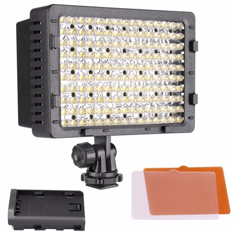 NEEWER 160 LED CN-160 Dimmable Ultra High Power Panel Digital Camera / Camcorder Video Light, LED Light for Digital SLR Cameras ► Photo 1/1