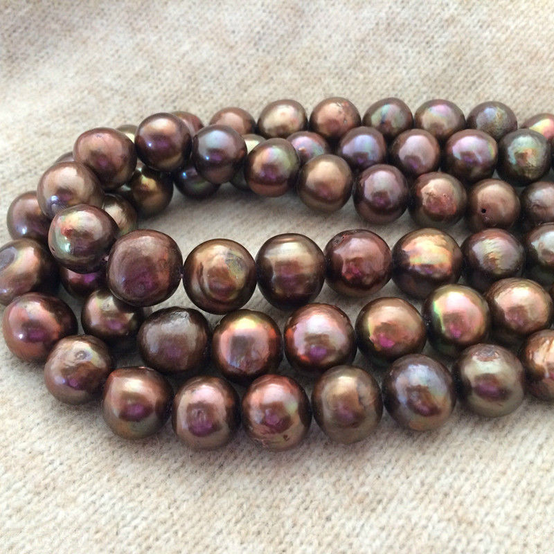HOT Wholesale 8mm 10mm South Sea Shell Pearl Loose Beads AAA 15inch 