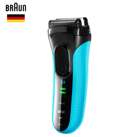 Braun Electric Foil Shaver Series 3 ProSkin 3040S Rechargeable Razor For Men Shaving Machine Wet&Dry With Trimmer 100-240v Black ► Photo 1/6
