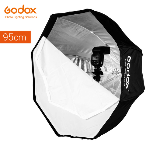 Godox 95cm 37.5in Portable Umbrella Octagon Softbox Flash Speedlight Speedlite Reflector Softbox with Carrying Bag ► Photo 1/6