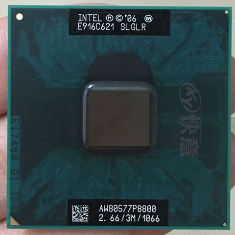 Intel Core 2 Duo P8800 CPU Laptop processor PGA 478 cpu 100% working properly ► Photo 1/1