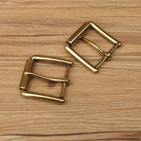 DIY Johnleather Craft Hardware Roller Buckle Antique Brass OEB Color Finish # 6011550-38 ► Photo 1/1