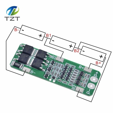 3S 20A Li-ion Lithium Battery 18650 Charger Protection Board PCB BMS 12.6V Cell Charging Protecting Module ► Photo 1/5