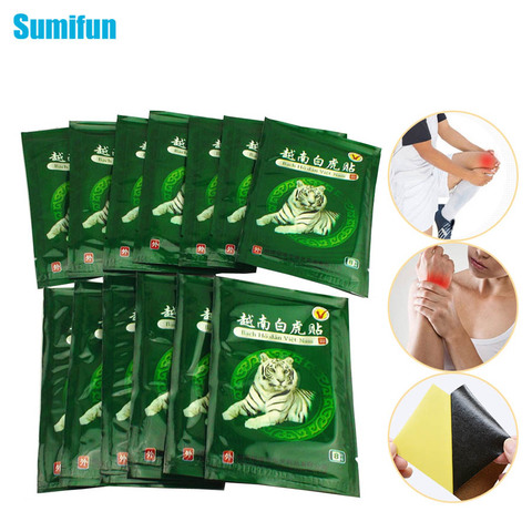 Sumifun 8/48/104Pcs Vietnam White Tiger Balm Medical Plaster Back Muscle Arthritis Pain Relief Patch C161 ► Photo 1/6